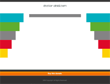 Tablet Screenshot of en.doctor-abidi.com